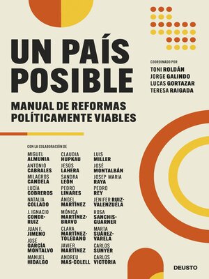 cover image of Un país posible